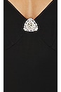 view 5 of 6 Tatiana Silk Diamond Dress in Black