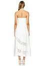 view 3 of 3 Portia Velvet Dress in White