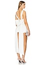 view 1 of 5 Silvia Silk Dress in White