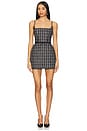 view 1 of 4 Talia Tweed Dress in Black