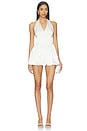 view 1 of 3 Lilliana Halter Mini Dress in White