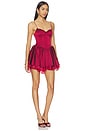 view 2 of 4 VERONICA BACKLESS MINI ドレス in Red
