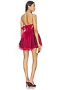view 4 of 4 VERONICA BACKLESS MINI ドレス in Red