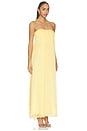 view 2 of 3 VESTIDO CHARLOTTE in Yellow