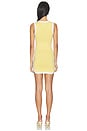 view 3 of 3 Wilhelmina Knit Dress in Yellow