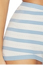 view 6 of 6 PAOLA KNIT ショートパンツ in Blue & White