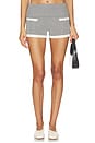 view 1 of 6 Millie Knit Shorts in Grey