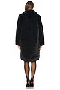 view 4 of 4 Sofia Fur Coat in Black