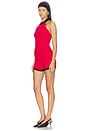 view 2 of 4 Ava Knit Romper in Red