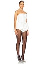 view 2 of 4 Giselle Bow Romper in White