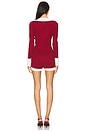view 3 of 4 РОМПЕР FRANCESCA in Red