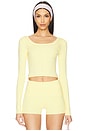 view 1 of 4 Holly Top in Yellow