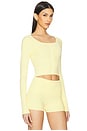 view 2 of 4 Holly Top in Yellow