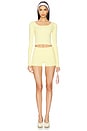 view 4 of 4 Holly Top in Yellow