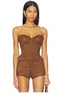 view 1 of 4 Hailey Top in Brown