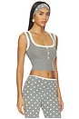 view 2 of 5 Millie Knit Tank in Grey