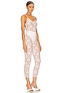 view 2 of 4 Low Back Fara Slip Jumpsuit in Ivory & Peony