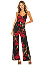 view 1 of 3 Slip Jumpsuit in Blooming Roses
