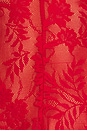 view 4 of 4 MACACÃO BOCA DE SINO COM BODY E ARO in Tiger Red