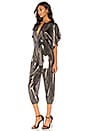 view 2 of 3 Rectangle Jog Jumpsuit in Gunmetal