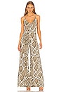 view 1 of 3 Slip Jumpsuit in Scale Python