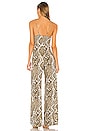 view 3 of 3 Slip Jumpsuit in Scale Python