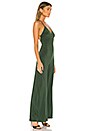 view 2 of 3 Low Back Slip Jumpsuit in Forest Green