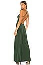 view 3 of 3 Low Back Slip Jumpsuit in Forest Green
