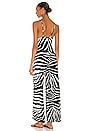 view 3 of 3 x REVOLVE Slip Jumpsuit in Large Zebra