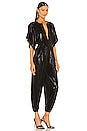view 2 of 3 Rectangle Jog Jumpsuit in Black