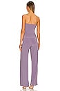 view 3 of 3 Strapless Jumpsuit in Powder Purple