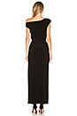 view 3 of 3 Drop Shoulder Gown in Black