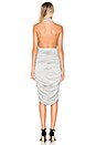 view 3 of 3 Halter Dress in Light Grey