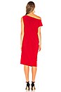 view 3 of 3 Drop Shoulder Dress in Red