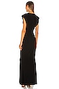 view 3 of 4 X REVOLVE V Neck Rectangle Gown in Black