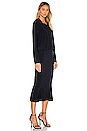 view 2 of 3 X REVOLVE Boyfriend Shirt Fishtail Dress in Midnight