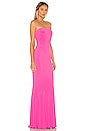 view 2 of 3 x REVOLVE Strapless Fishtail Gown in Orchid Pink