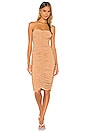view 1 of 3 Slinky To Knee Dress in Nude