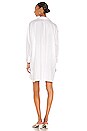 view 3 of 3 ROBE COURTE OVERSIZED in White