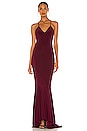 view 1 of 3 x REVOLVE Low Back Slip Mermaid Fishtail Gown in Plum