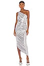 view 1 of 3 Diana Gown in Silver