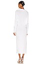 view 4 of 4 All In One Midcalf Dress in White