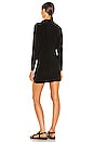 view 3 of 3 Mini Tie Front NK Shirt Dress in Black