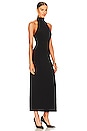 view 3 of 5 x REVOLVE Halter Turtle Size Slit Gown in Black