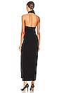 view 4 of 5 x REVOLVE Halter Turtle Size Slit Gown in Black