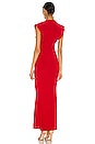 view 3 of 3 x REVOLVE V Neck Rectangle Gown in Red