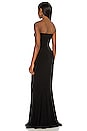 view 4 of 4 x REVOLVE Strapless Fishtail Gown in Black