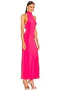 view 2 of 3 Halter Turtle Gown in Rose