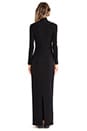 view 3 of 4 KAMALIKULTURE Turtleneck Maxi Dress in Solid Black