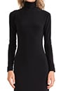 view 4 of 4 KAMALIKULTURE Turtleneck Maxi Dress in Solid Black